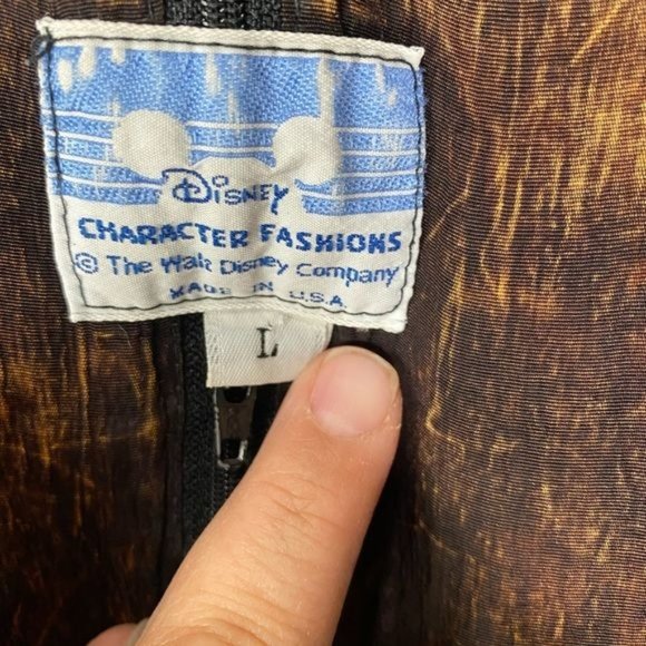 Vintage 80’s 90’s Disneyland parks Typhoon Lagoon acid wash jacket Large USA - Picture 10 of 15